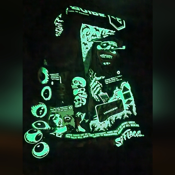 Frightfest Glow in the Dark Halloween shirt Adult - Picture 3 of 3